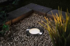 Oprawa dogruntowa Plug & Shine FLOOR SH Zigbee RGBW 4.6W IP65 RGBW 24V czarny / metal (PL94588) - PAULMANN