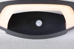 Oprawa elewacyjna AKENA LED PIR 11W 800lm 2200K IP44 230V antracyt aluminium (PL94839) - PAULMANN