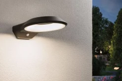 Oprawa elewacyjna ANELA LED PIR 12.5W 700lm 3000K IP44 230V antracyt aluminium (PL94836) - PAULMANN