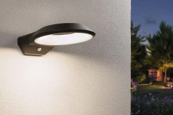 Oprawa elewacyjna ANELA LED PIR 12W 700lm 2200K IP44 230V antracyt aluminium (PL94837) - PAULMANN