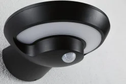 Oprawa elewacyjna BORDOLA LED solar PIR 3.5W 220lm 3000K IP44 antracyt tworzywo sztuczne (PL94855) - PAULMANN