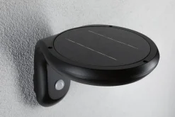 Oprawa elewacyjna DISKOLA LED solar PIR 3.5W 400lm 3000K IP44 antracyt tworzywo sztuczne (PL94854) - PAULMANN