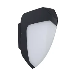 Oprawa elewacyjna IKOSEA LED 4.4W 3000K 350lm IP44 230V antracyt / tworzywo sztuczne (PL94517) - PAULMANN