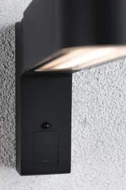 Oprawa elewacyjna ITO pionowy IP44 7W 3000K czujnik PIR + zmierzchu 230V antracyt (PL94549) - PAULMANN