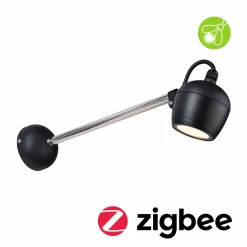 Oprawa elewacyjna KIKOLO LED SH Zigbee RGBW 6.2W 80st. 400lm 2200K- 3000K IP65 230V antracyt / aluminium (PL94772) - PAULMANN