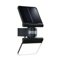 Oprawa elewacyjna LESLY LED 12.5W solar PIR 1000lm 3000K IP65 USB-C 3.6V antracyt / tworzywo sztuczne (PL94609) - PAULMANN