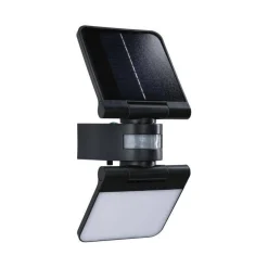 Oprawa elewacyjna LESLY LED 12.5W solar PIR 1000lm 3000K IP65 USB-C 3.6V antracyt / tworzywo sztuczne (PL94609) - PAULMANN