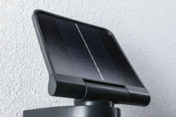 Oprawa elewacyjna LESLY LED 12.5W solar PIR 1000lm 3000K IP65 USB-C 3.6V antracyt / tworzywo sztuczne (PL94609) - PAULMANN