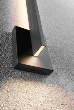 Oprawa elewacyjna LEVKA LED 13.5W 3000K IP44 230V antracyt / aluminium (PL94786) - PAULMANN