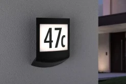 Oprawa elewacyjna PADEA LED SH Zigbee 8.2W 550lm DIM IP44 2200-3000K 230V antracyt tworzywo sztuczne (PL94509) - PAULMANN