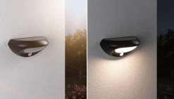 Oprawa elewacyjna SOROVA LED solar PIR 3.5W 220lm 3000K IP44 antracyt tworzywo sztuczne (PL94856) - PAULMANN