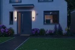 Oprawa elewacyjna STAN LED 11.5W 300lm 800mm 3000K IP44 odporna na wodę morską 230V antracyt aluminium (PL94742) - PAULMANN