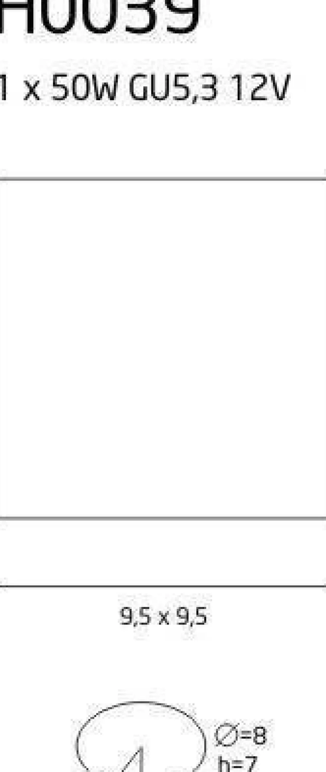 Oprawa halogenowa (H0039) Max light