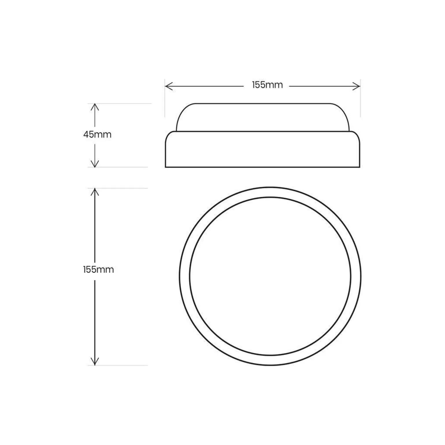 Oprawa Kanałowa Davo Okrąg IP64 (EK1038) - Eko-Light