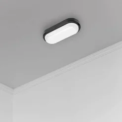 Oprawa Kanałowa Davo Owal 18W 4000K IP64 Czarny (EK1083) - Eko-Light