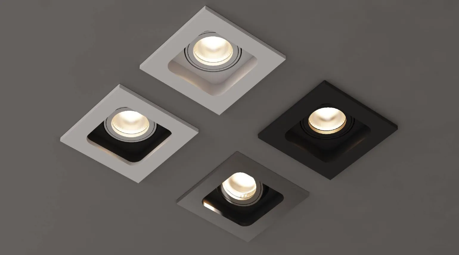 Oprawa LED GD-1641 Black IP20 (03353B) - ZARlight