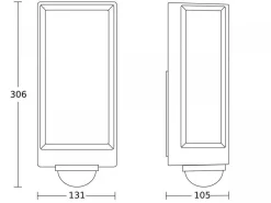 Oprawa LED Steinel L 42 LED SC (ST085261) - STEINEL