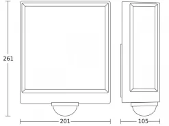 Oprawa LED Steinel L 40 LED SC (ST085247) - STEINEL