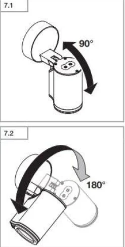 Oprawa LED 15W Spot DUO z czujnikiem antracyt (ST058647) - Steinel