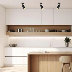 Oprawa Mica Spot Czarny + Złoty 1xGU10 (ML2094) - Milagro