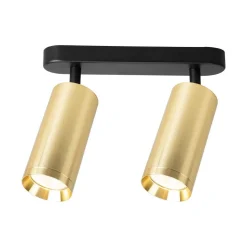 Oprawa Mica Spot Złoty 2xGU10 (ML1146) - Milagro