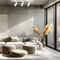 Oprawa Mica Track Biały + Chrom 1xGU10 (ML2093) - Milagro