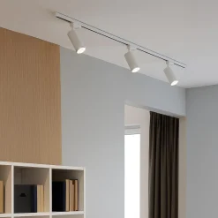 Oprawa Mica Track Biały + Chrom 1xGU10 (ML2093) - Milagro