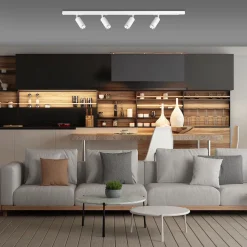 Oprawa Mica Track Biały + Chrom 1xGU10 - 3-obwodowy (ML2193) - Milagro