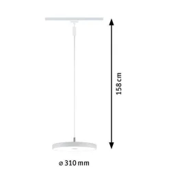 Oprawa na szynoprzewód URail HILDOR LED DIM 4000K biały matowy (PL96797) - PAULMANN