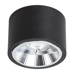 Oprawa natynkowa Redondo Czarny 1xAR111 GU10 (ML1074) - Milagro