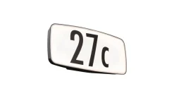 Oprawa numeryczna SHERRA LED 3000K IP44 czujnik ruchu+zmierzchu antracyt 230V (PL94506) - PAULMANN