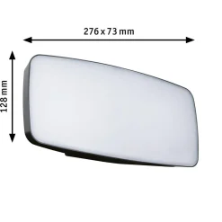 Oprawa numeryczna SHERRA LED SH Zigbee 6.5W 430lm IP44 2200-3000K czujnik ruchu+zmierzchu 230V antracyt tworzywo sztuczne (PL94507) - PAULMANN