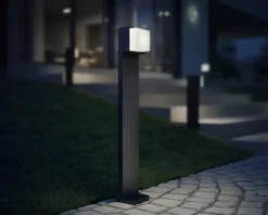 Oprawa ogrodowa GL 85 C 600 SLAVE 3000K IP44 230V aluminium / tworzywo sztuczne (ST078652) - STEINEL