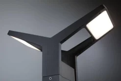 Oprawa ogrodowa JUNTEA LED PIR 2x12.5W 2x800lm 3000K 585mm IP44 230V antracyt / aluminium (PL94861) - PAULMANN