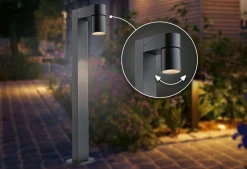 Oprawa ogrodowa KIMU LED 2X8W 2X750lm 3000K IP44 230V antracyt aluminium (PL94824) - PAULMANN