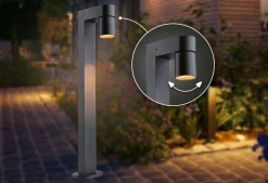 Oprawa ogrodowa KIMU LED 8W 500lm 2200K IP44 230V antracyt aluminium (PL94823) - PAULMANN