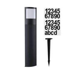 Oprawa ogrodowa PADEA LED 8.5W 700lm 3000K PIR IP44 230V antracyt / tworzywo sztuczne (PL94514) - PAULMANN