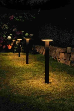 Oprawa ogrodowa Plug & Shine PLATE 600mm 7W 380lm 2200K IP44 24V antracyt / metal (PL94723) - PAULMANN