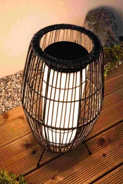 Oprawa ogrodowa Plug & Shine KOSZ BOHO 400mm SH Zigbee 3.2W RGBW IP44 24V czarny / metal (PL94754) - PAULMANN