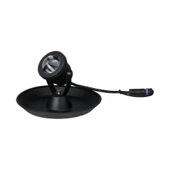 Oprawa ogrodowa Plug & Shine do oczka wodnego 2.8W 3000K IP68 24V czarny / aluminium (PL94209) - PAULMANN