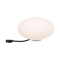 Oprawa ogrodowa Plug & Shine STONE 2.8W 280mm 3000K IP67 24V biały / tworzywo sztuczne (PL94175) - PAULMANN
