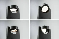 Oprawa ogrodowa SWIVEA LED 8W 625mm 3000K IP44 460lm 230V ciemny szary/ aluminium (PL94407) - PAULMANN