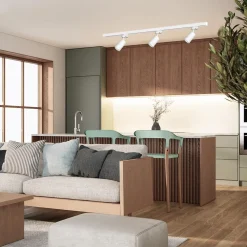 Oprawa Pipe Ring Track Biały 1xGU10 (ML2066) - Milagro