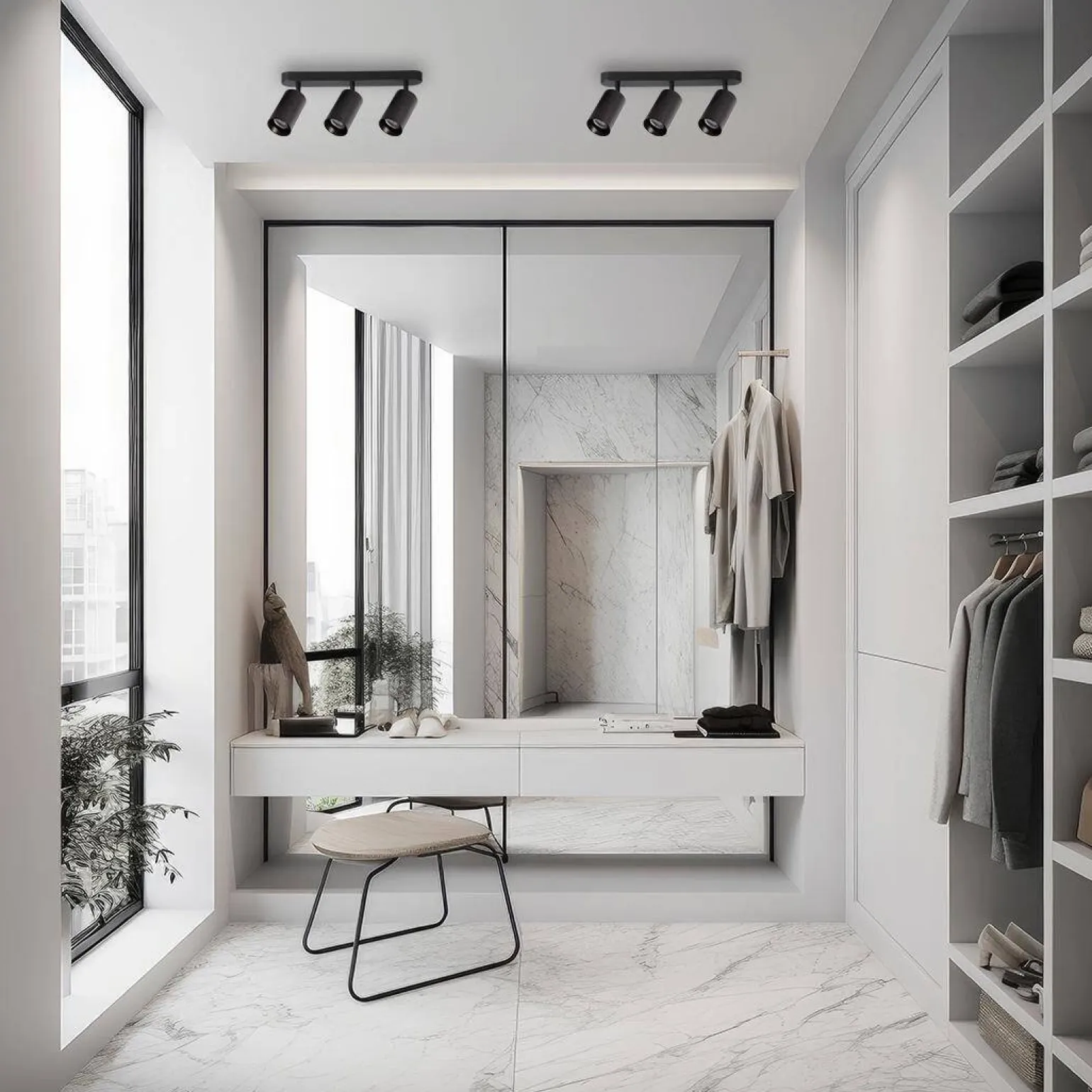 Oprawa Pipe Spot Czarny 3xGU10 (ML1162) - Milagro