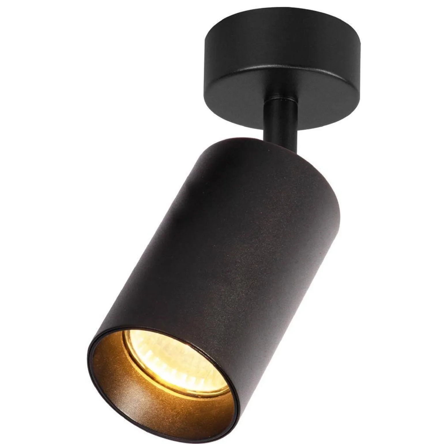 Oprawa Pipe Spot Czarny 1xGU10 (ML1156) - Milagro