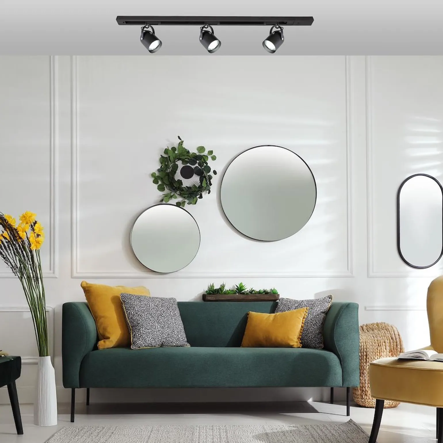 Oprawa Quber Track Czarny 1xE27 (ML2274) - Milagro