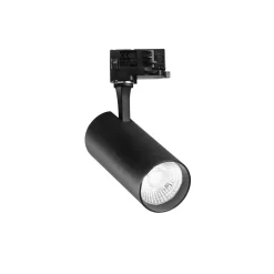 Oprawa systemu szynowego FOX Czarny (FOX_25W_CRI80_3000K_ON-OFF_BK) - Ideal Lux