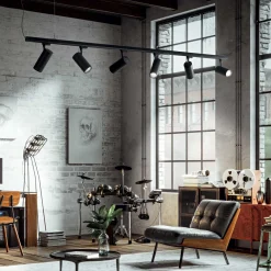 Oprawa systemu szynowego SMILE Czarny (SMILE_30W_CRI90_50ř_3000K_BK) - Ideal Lux