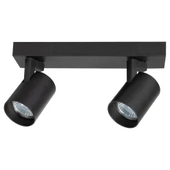 Oprawa Volf Spot Czarny 2xGU10 (ML0678) - Milagro