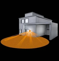 Oprawa 60W L 400 S z czujnikiem biała (ST611118) - Steinel